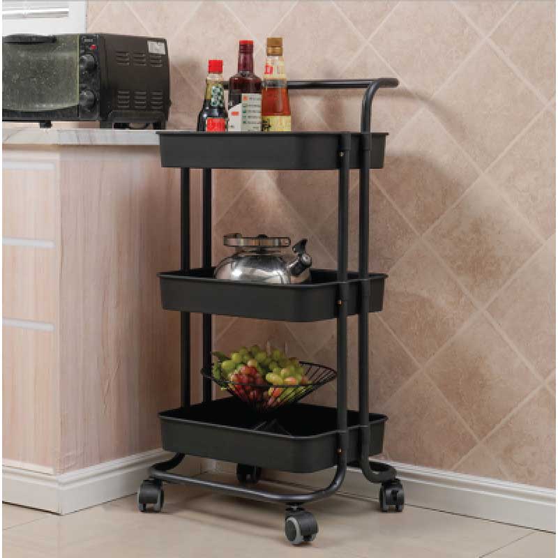3 LAYER MULTIPURPOSE TROLLEY RACK - Image 5