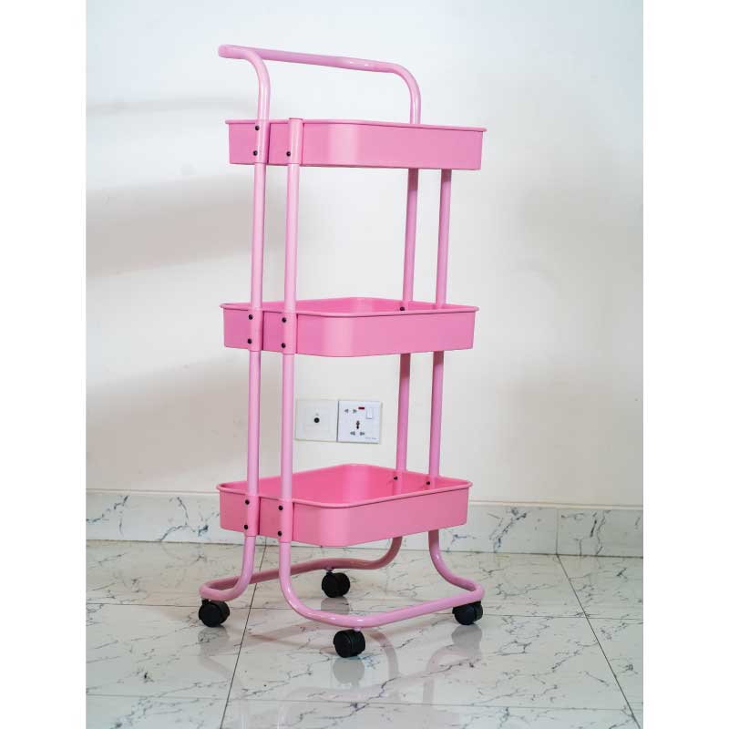 3 LAYER MULTIPURPOSE TROLLEY RACK - Image 11