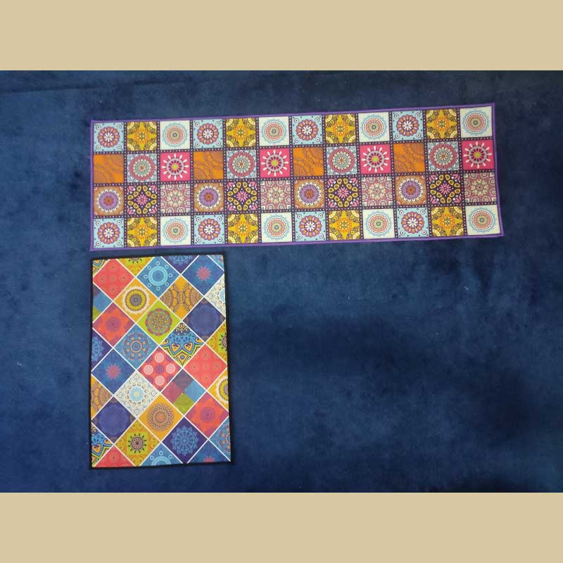Carpet Set Kitchen Rugs Decoration ( 2 pcs Set ) Code: 1347 - Image 7